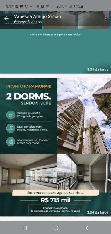 Foto 20: Apto à venda condominio manacá Taubaté 