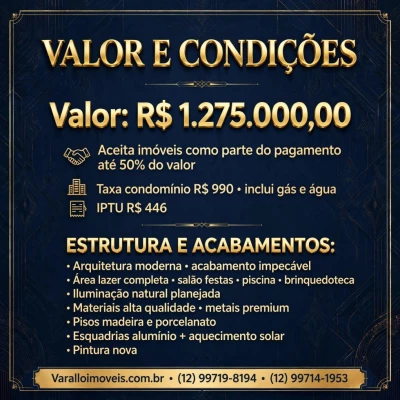 Foto 9: APTO DÚPLEX COBERTURA EDIFÍCIO MILÃO TAUBATÉ 