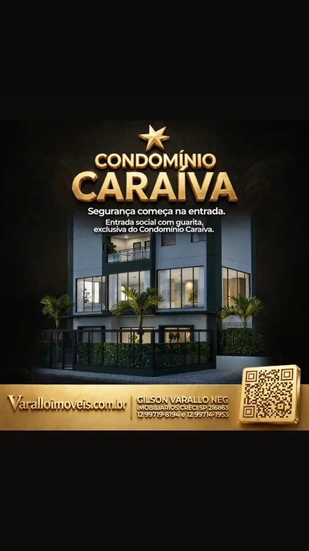Foto 1: CONDOMÍNIO CARAÍVA TAUBATÉ